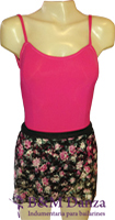 Malla rosa torzada