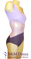 Malla tricolor con transparencia atras