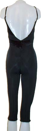 Catsuit escote V atras