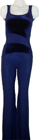 Catsuit de las franjas adelante