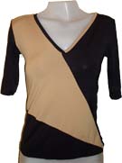 Remera escote v