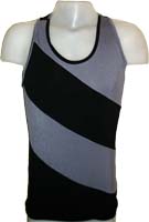 Remera competicion con franjas adelante